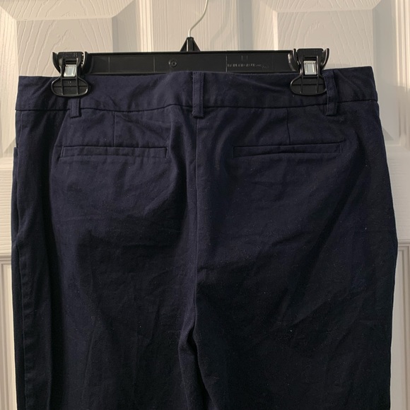 Worthington Slim Ankle Trousers - size 6 - navy blue - Picture 4 of 8